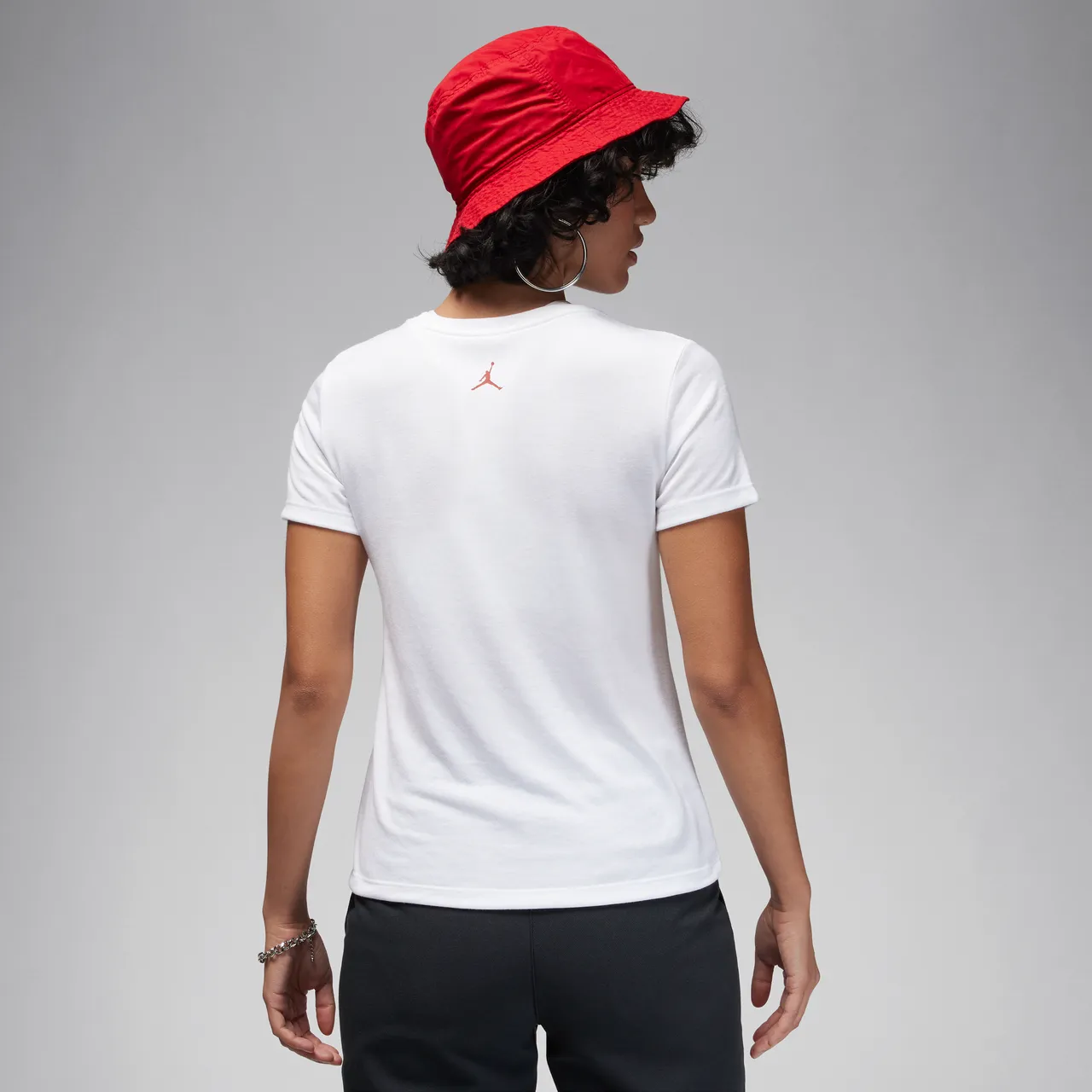 Jordan Women's Slim T-Shirt - White - Polyester