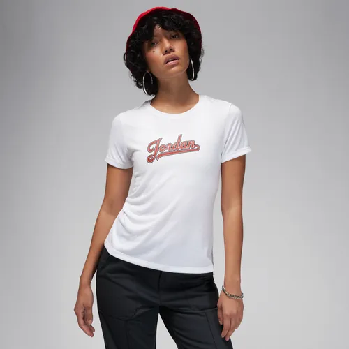 Jordan Women's Slim T-Shirt - White - Polyester