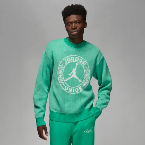 Jordan x Union Men's Jumper - Green - Polyester