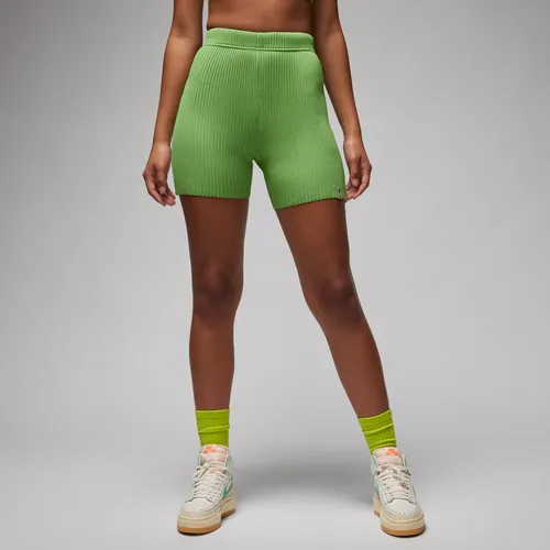 Jordan x UNION x Bephies Beauty Supply Women's Bike Shorts - Green - Polyester