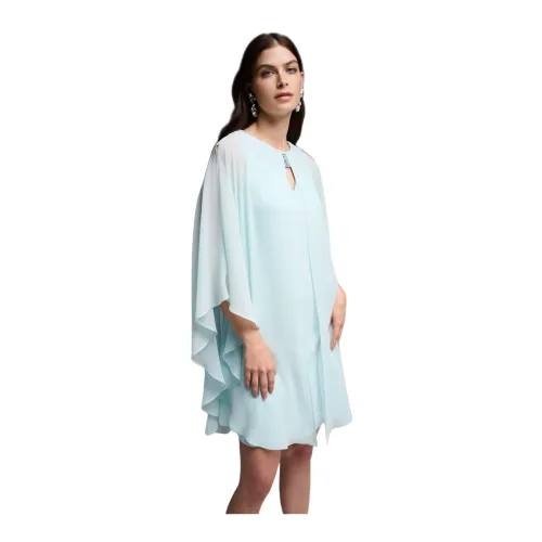 Joseph Ribkoff , Elegant Evening and Ceremony Dress ,Blue female, Sizes:
