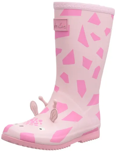 Joules Baby Girls Jnr Roll Up Rain Boot