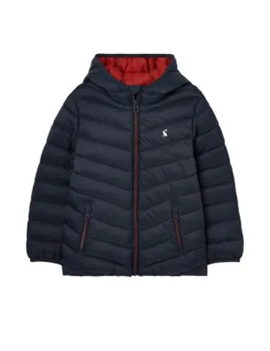 Joules Boys Lightweight Hooded Padded Jacket (2-12 Yrs) - 11y - Navy, Navy