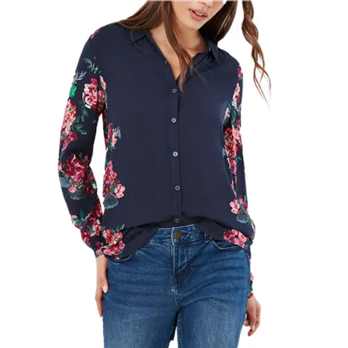 Joules Elvina Shirt - Navy Boarder Floral