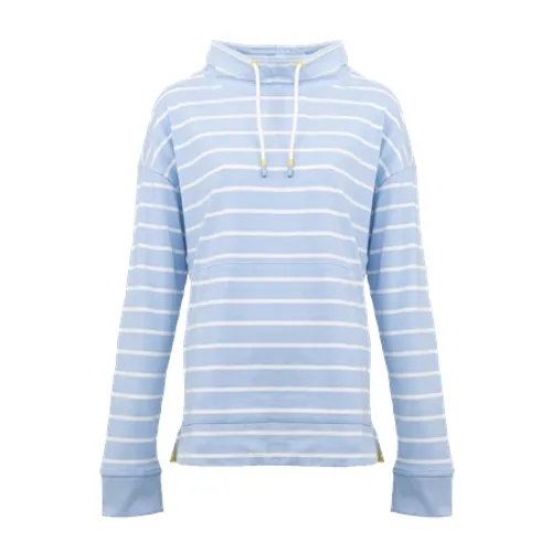 Joules Harlton Stripe Sweatshirt - Blue