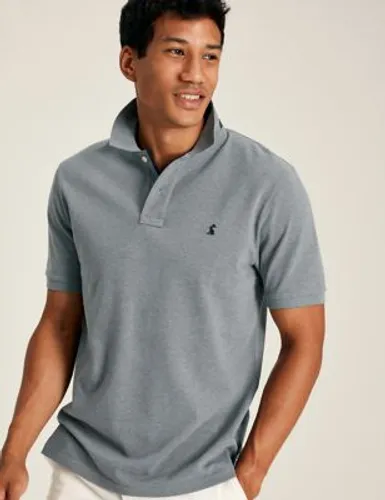 Joules Mens Pure Cotton Polo Shirt - Grey, Grey