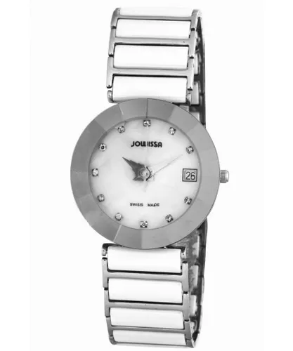 Jowissa Womens : pyramid women'smother of pearl watch - White - One Size