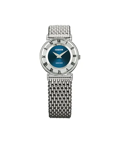 Jowissa : Womens Roma Blue Watch - Silver Stainless Steel - One Size
