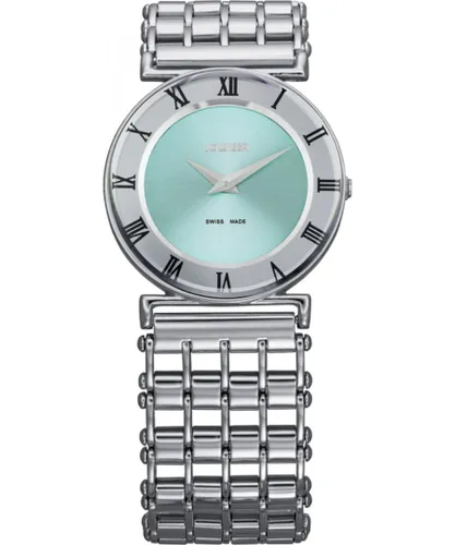 Jowissa : womens roma pastell blue watch - Silver - One Size