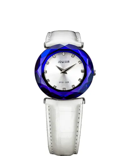 Jowissa : Womens Safira 99 Silver Watch - White - One Size