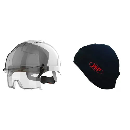 JSP - EVO VISTAlens Safety Helmet with Integrated Eyewear -