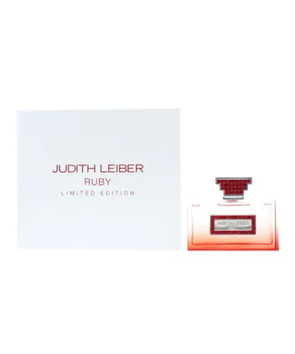 Judith Leiber Womens Ruby Limited Edition Eau de Parfum 75ml - Rose - One Size