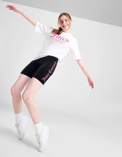 JUICY COUTURE Girls' Fade T-Shirt/Shorts Set Junior - White