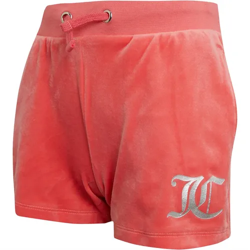 Juicy Couture Girls Shorts Calypso Coral