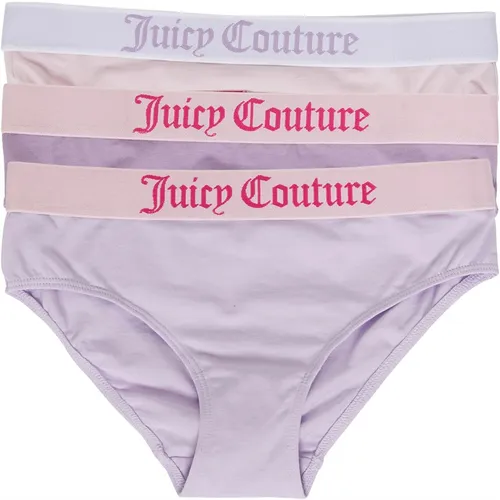 Juicy Couture Girls Three Pack Briefs Multi