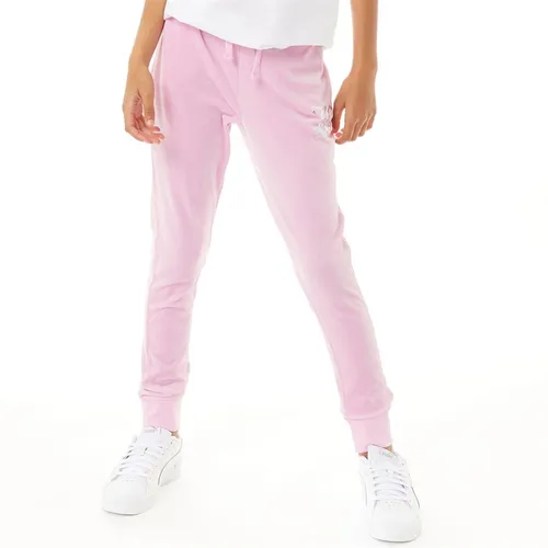 Juicy Couture Girls Velour Slim Joggers Pinky Lilac Sachet