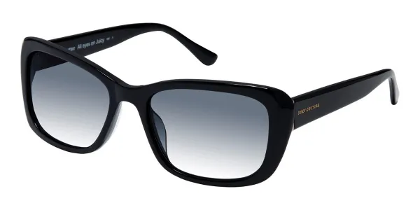 Juicy Couture JU 613/G/S Asian Fit 807/9O Men's Sunglasses Black Size 55