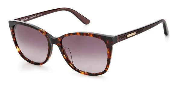 Juicy Couture JU 617/G/S 086/3X Women's Sunglasses Tortoiseshell Size 57