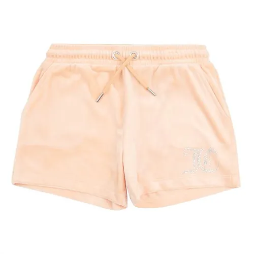 Juicy Couture Velour Shorts - Orange