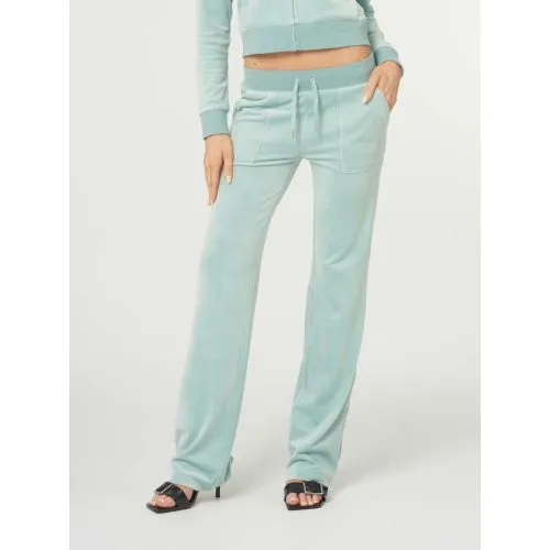 Juicy Couture Womens Blue Surf Del Ray Track Pant