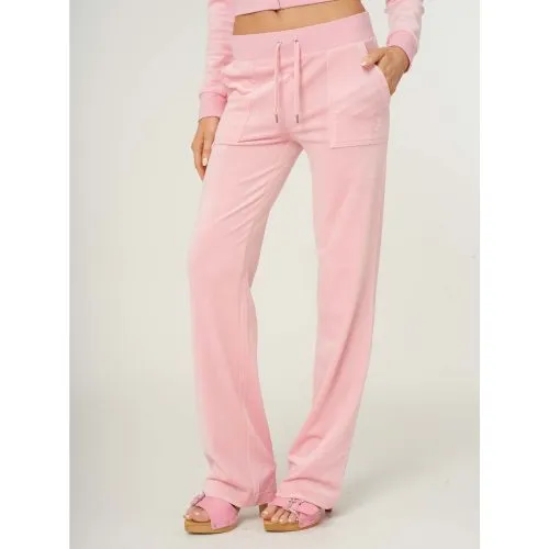 Juicy Couture Womens Candy Pink Del Ray Track Pant