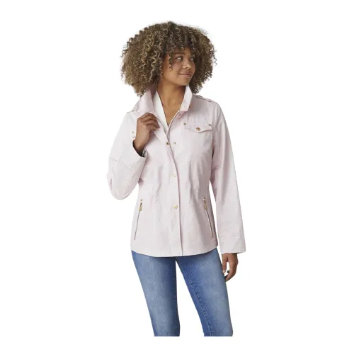 Junge , Feminine Comfort Fit Blush Jacket ,Pink female, Sizes: