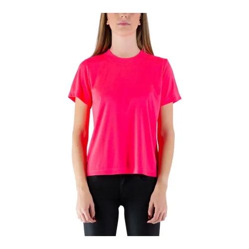 Junya Watanabe , T-Shirts ,Pink female, Sizes:
