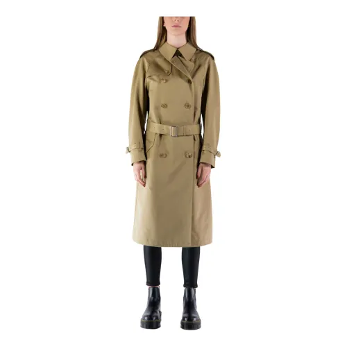 Junya Watanabe , Trench Coats ,Beige female, Sizes:
