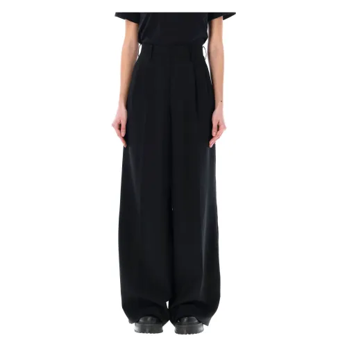 Junya Watanabe , Women's Clothing Trousers Black Ss24 ,Black female, Sizes: