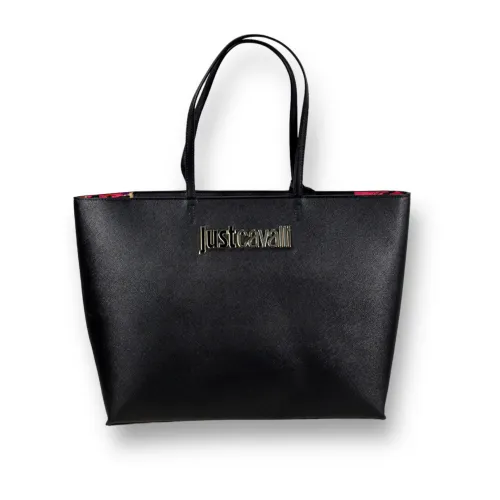 Just Cavalli , Stylish Shopping Bag ,Black female, Sizes: ONE SIZE