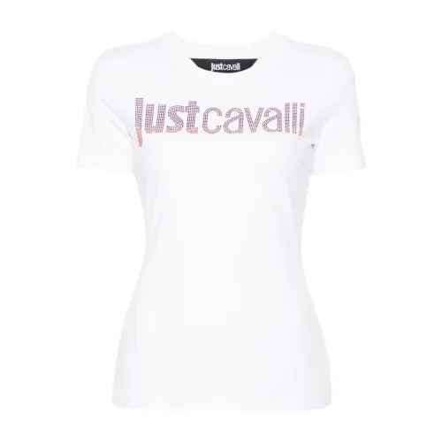 Just Cavalli , White T-Shirts & Polos for Women ,White female, Sizes: