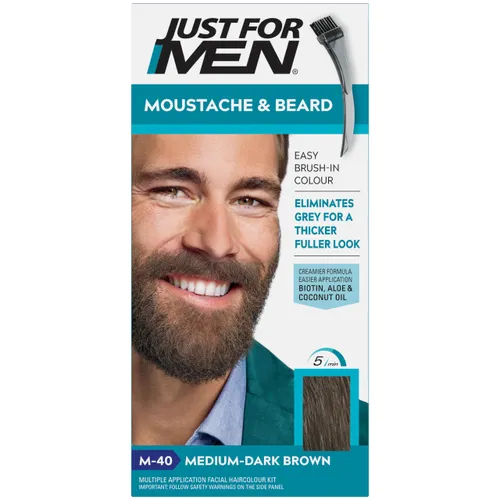 Just For Men Moustache & Beard Medium-Dark Brown Dye