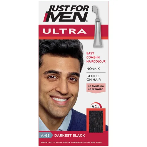 Just For Men Ultra Darkest Black Hair Colour Dye