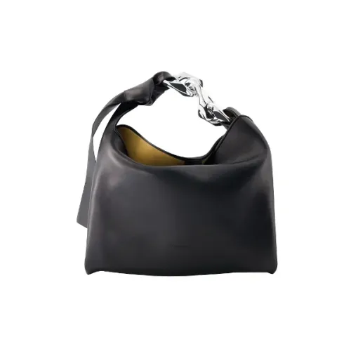 JW Anderson , Black Leather Handbag ,Black female, Sizes: ONE SIZE