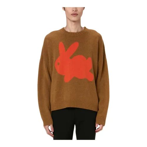 JW Anderson , Bunny Jumper ,Brown male, Sizes: