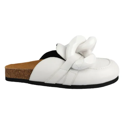 JW Anderson , Soft Leather Sandals ,White female, Sizes: