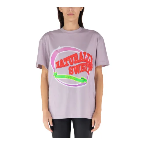 JW Anderson , Sweet Nature T-Shirt ,Purple female, Sizes:
