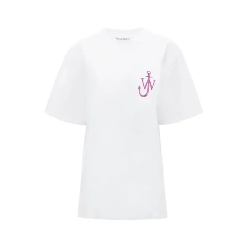 JW Anderson , White T-shirts and Polos ,White female, Sizes: