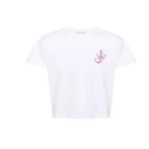 JW Anderson , White T-shirts and Polos ,White male, Sizes: