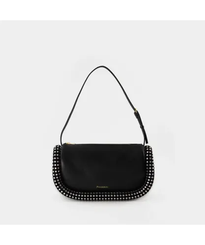 J.W.Anderson Unisex Crystal Bumper-15 Hobo Bag - J.W. Anderson - Black - Leather Leather (archived) - One Size