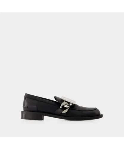 J.W.Anderson Womens Gourmet Loafers - J.W. Anderson - Black - Leather Leather (archived)