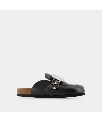 J.W.Anderson Womens Gourmet Loafers - J.W. Anderson - Black - Leather