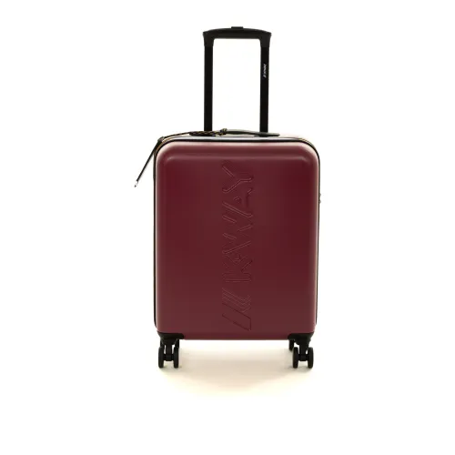 K-Way , Cabin Trolley Small Bag ,Red male, Sizes: ONE SIZE