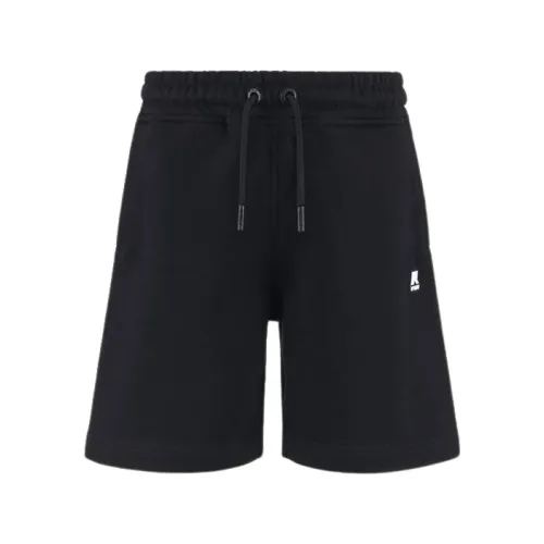 K-Way , Comfortable Bermuda Shorts ,Blue male, Sizes: