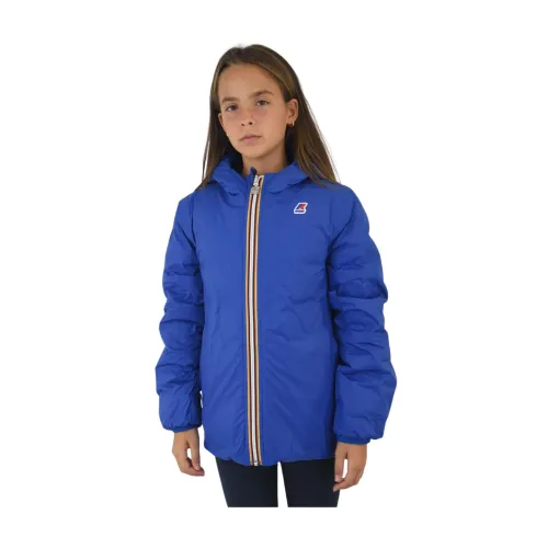 K-Way , Jacques Thermo Plus 2 Double Jacket ,Blue female, Sizes: