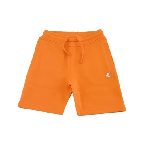 K-Way , Lightweight Comfort Bermuda Shorts ,Orange male, Sizes: