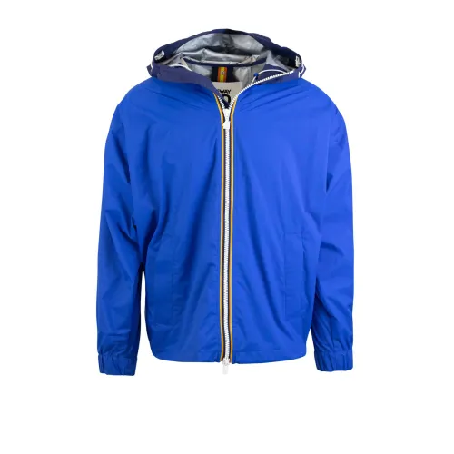 K-Way , Lightweight Jacket ,Blue male, Sizes: