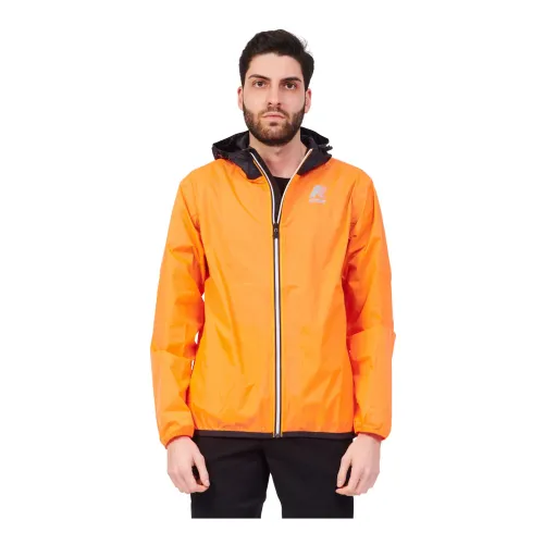 K-Way , Lightweight Jacket ,Orange male, Sizes: