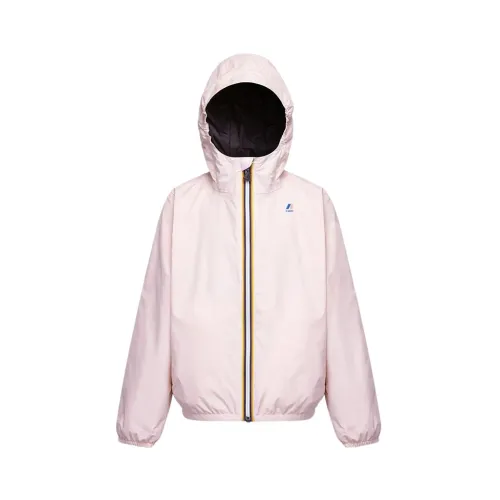 K-Way , Lightweight Waterproof Windbreaker Jacket ,Pink female, Sizes:
