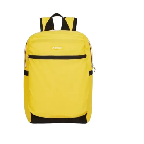 K-Way , Outdoor Backpack with Laptop Space ,Yellow male, Sizes: ONE SIZE